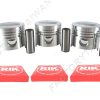 Juego de Pistón + Anillo STD para Mitsubishi S3L X 3 PCS