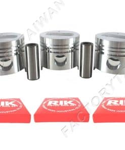 Juego de Pistón + Anillo STD para Mitsubishi S3L X 3 PCS