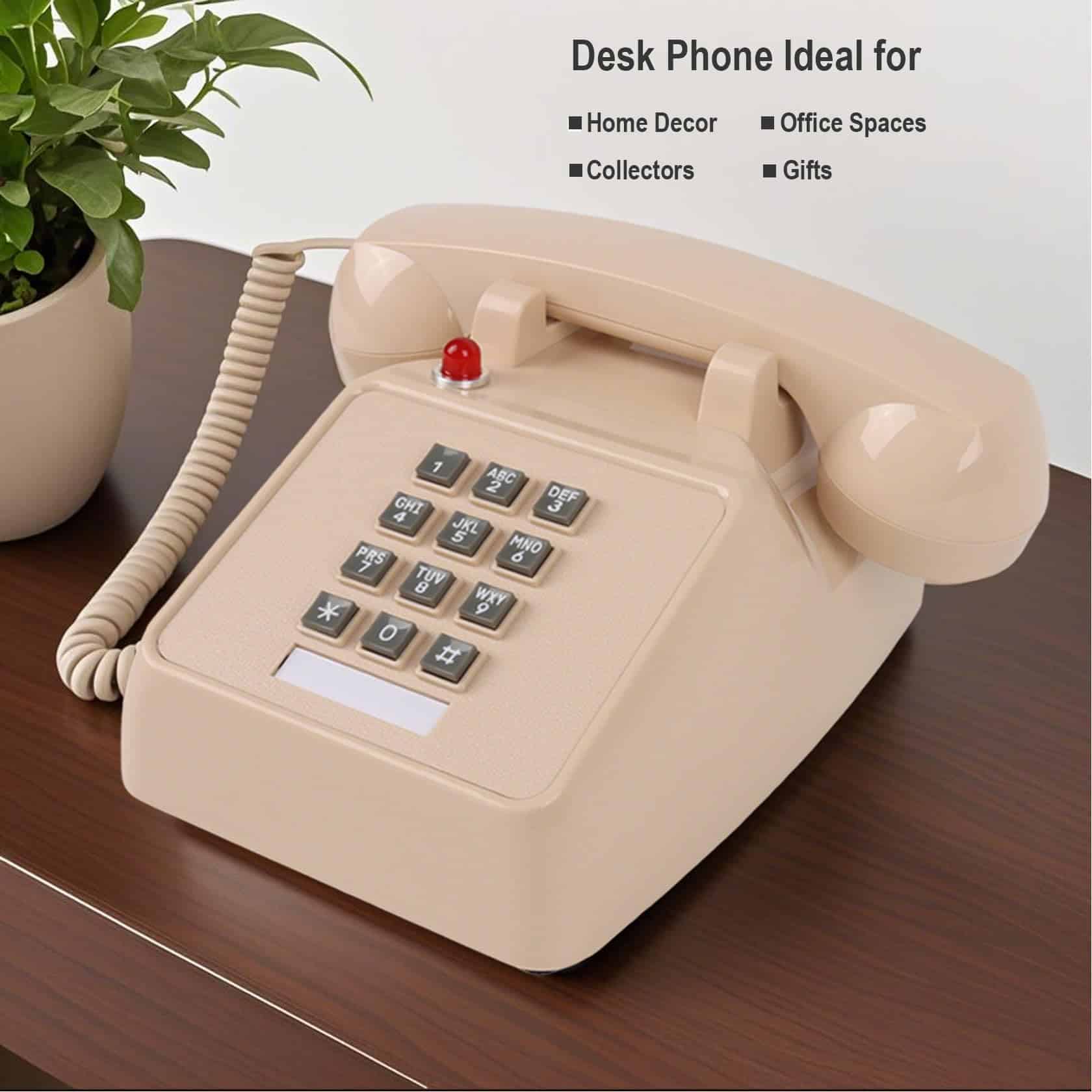 Teléfono de línea TelPal, Teléfono fijo para el hogar, - Imagen 3