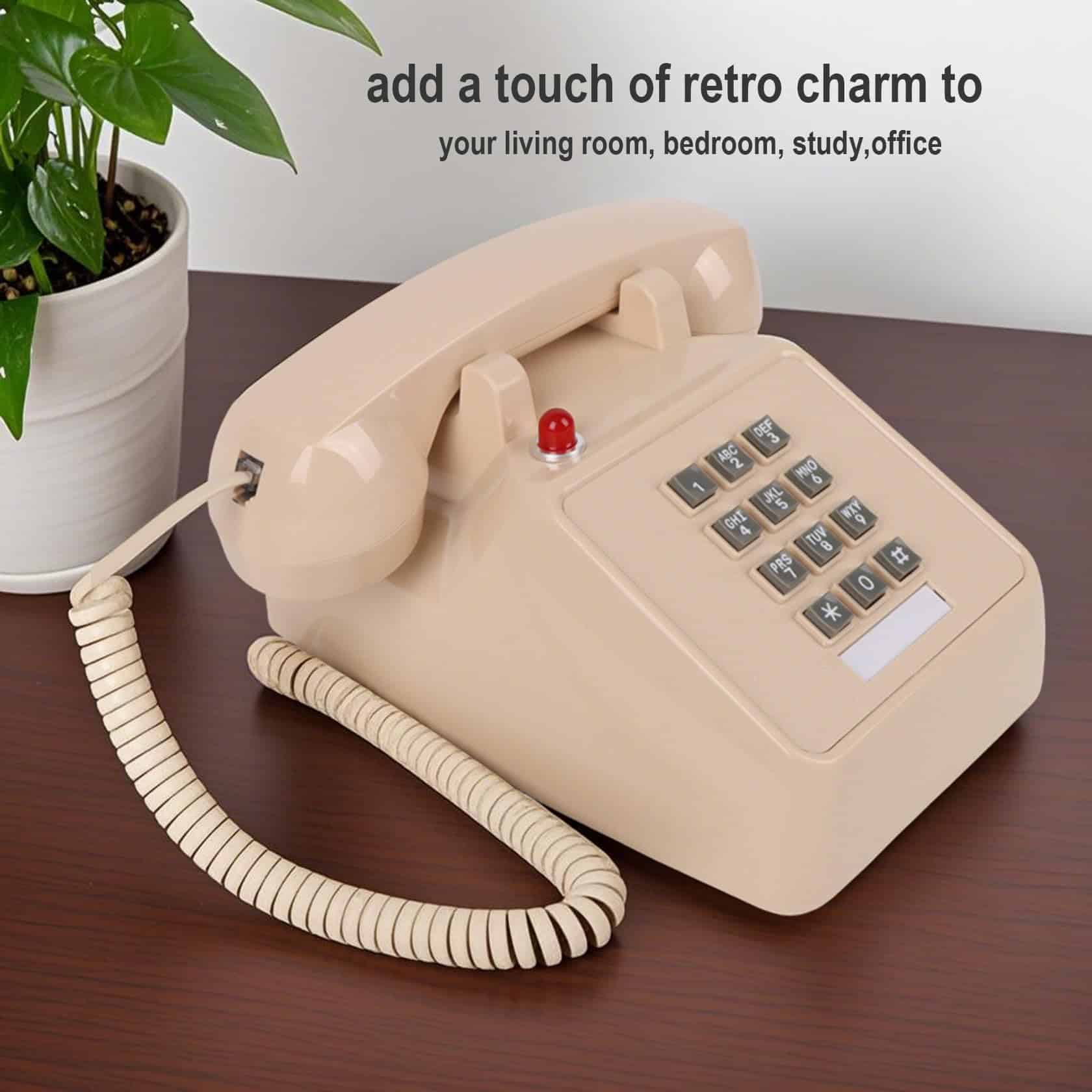 Teléfono de línea TelPal, Teléfono fijo para el hogar, - Imagen 5