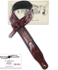 Correa de guitarra acolchada Walker & Williams GB-135 en