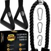 Cuerda para tríceps de Fitness Invention 35" - Manijas de