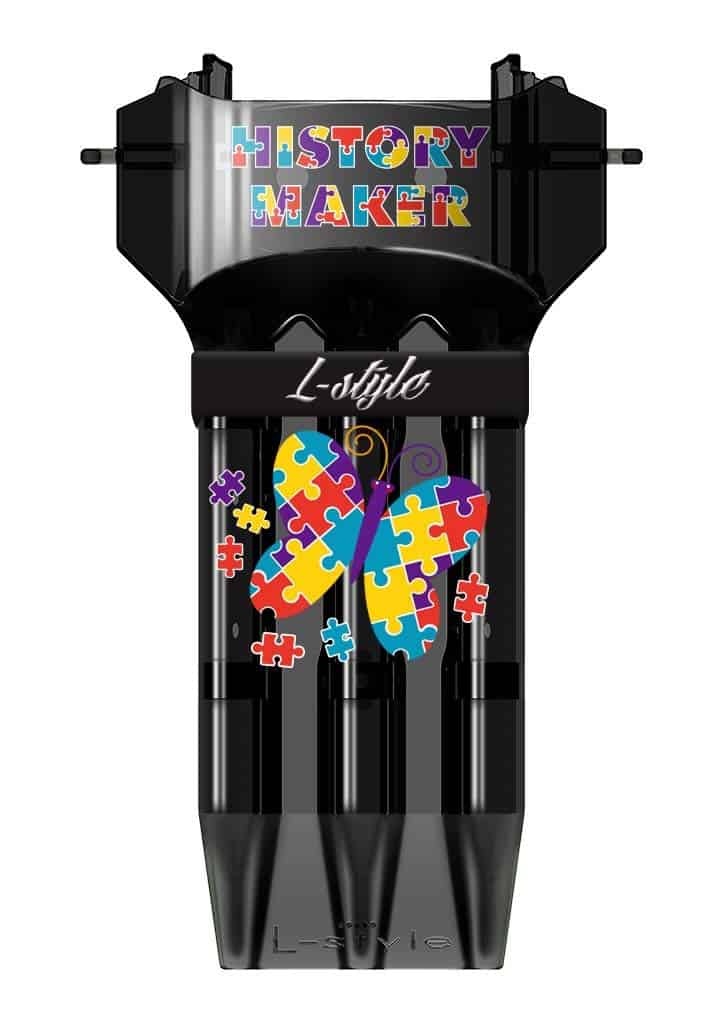 Estuche de dardos LSTYLE: Krystal One Plástico Duro Soporte