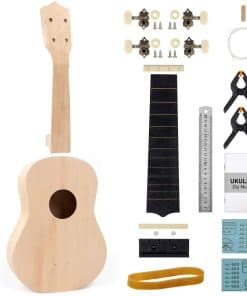 Kit de Ukulele de 4 Cuerdas Kmise, Construye tu Propio