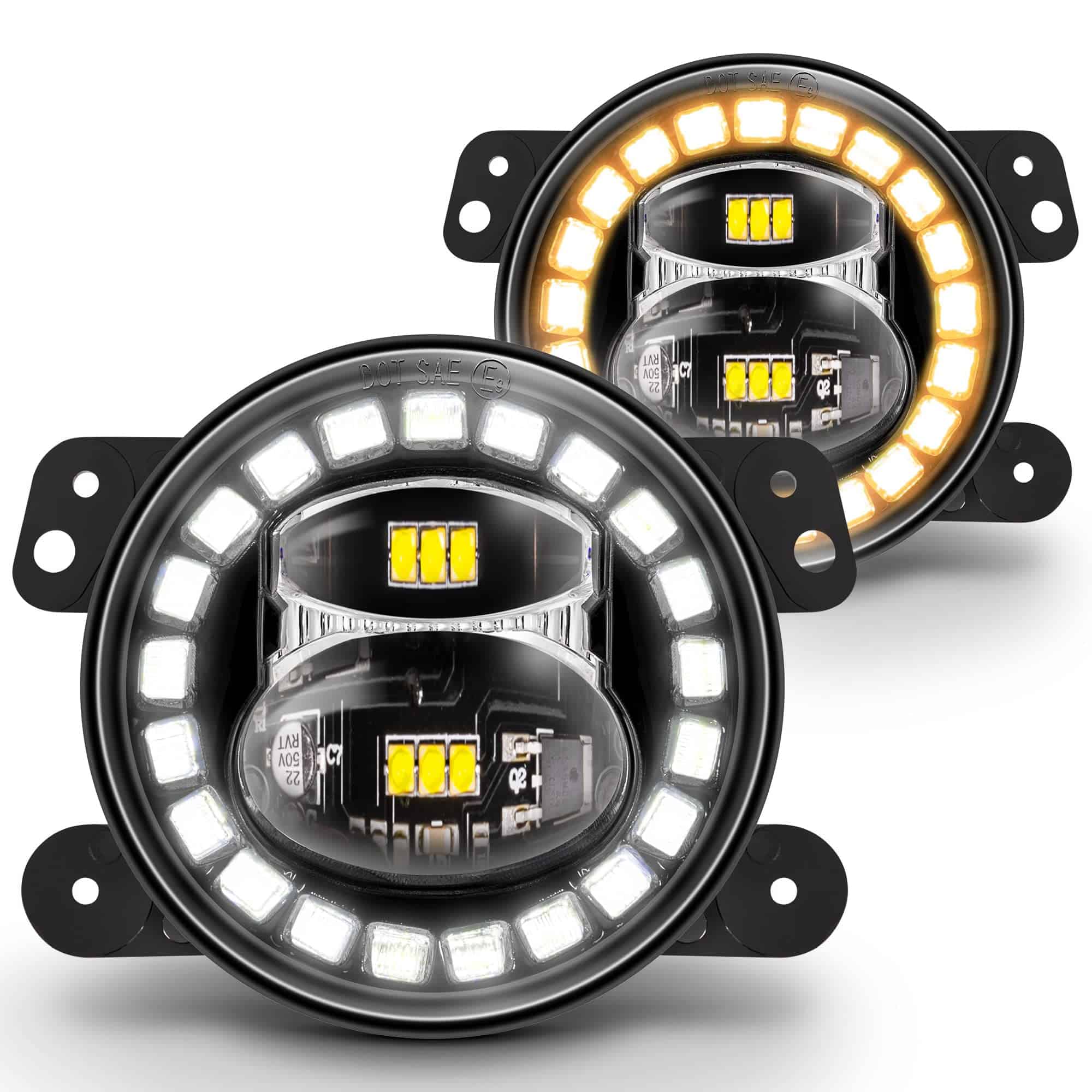 Luces de niebla LED TRUE MODS 4" Reemplazo para Jeep