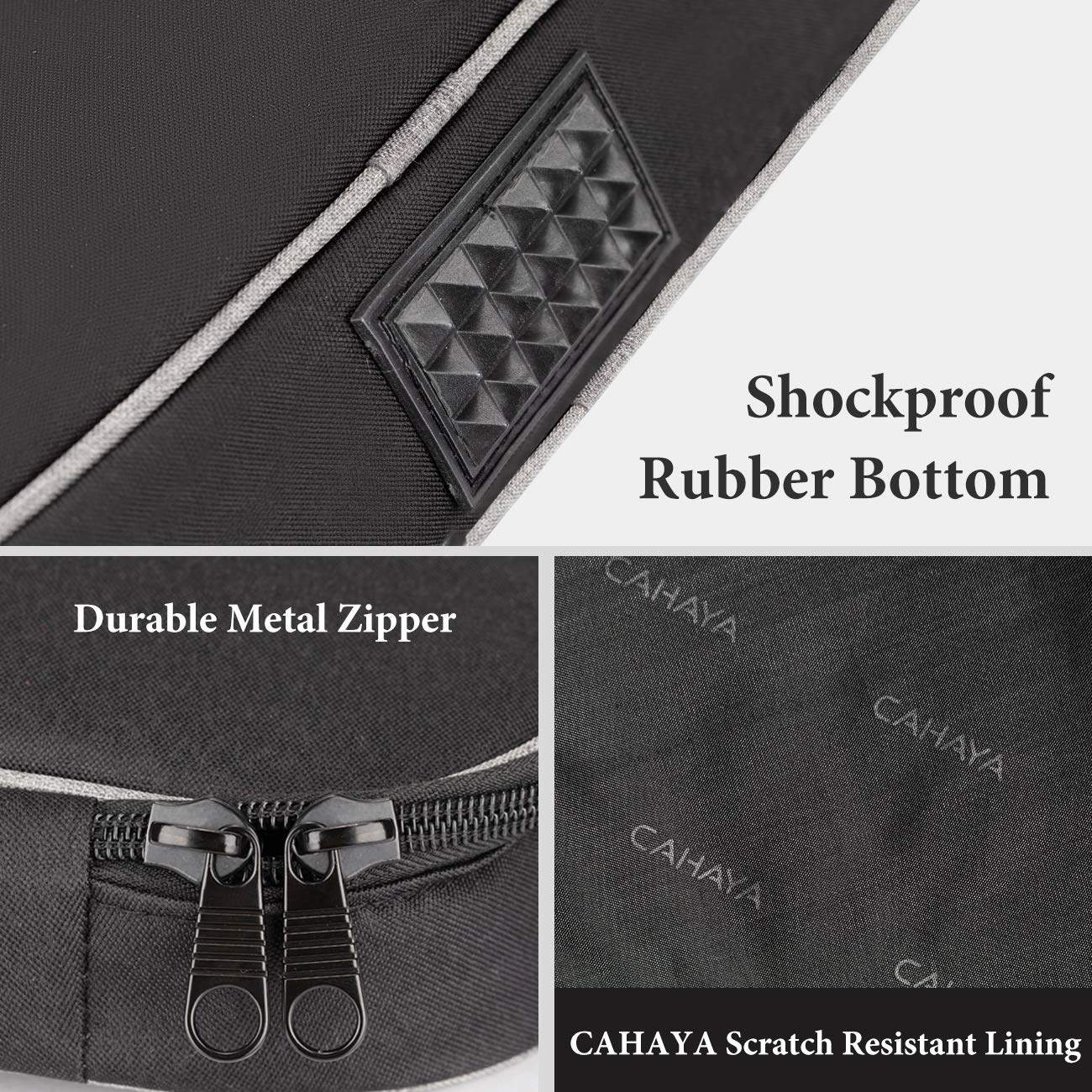 Funda de Guitarra para Bajo CAHAYA Gig Bag Mochila - Imagen 8