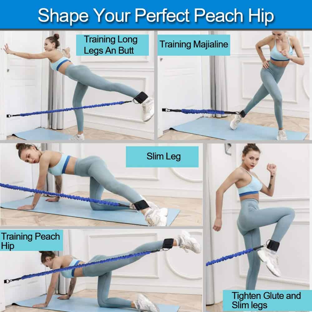 Banda de Resistencia para Glúteos KIKIGOAL con Correas para - Imagen 4