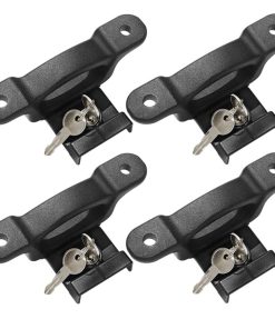 HUMUTA 4 Pack Boxlink Bed Tie Down Anchors Cleats