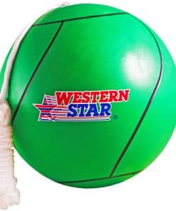Pelota de Tetherball de Goma Suave Classic Western Star con