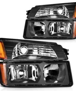 Conjunto de Faros delanteros LBRST para Chevrolet Avalanche