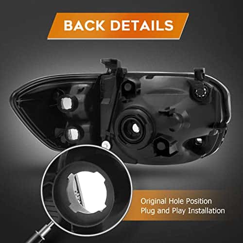 Conjunto de faros delanteros para Toyota Sequoia 2005-2007 - Imagen 5