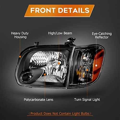 Conjunto de faros delanteros para Toyota Sequoia 2005-2007 - Imagen 4