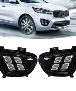 Luz diurna de niebla para KIA Sorento 2016 2017 2018 estilo