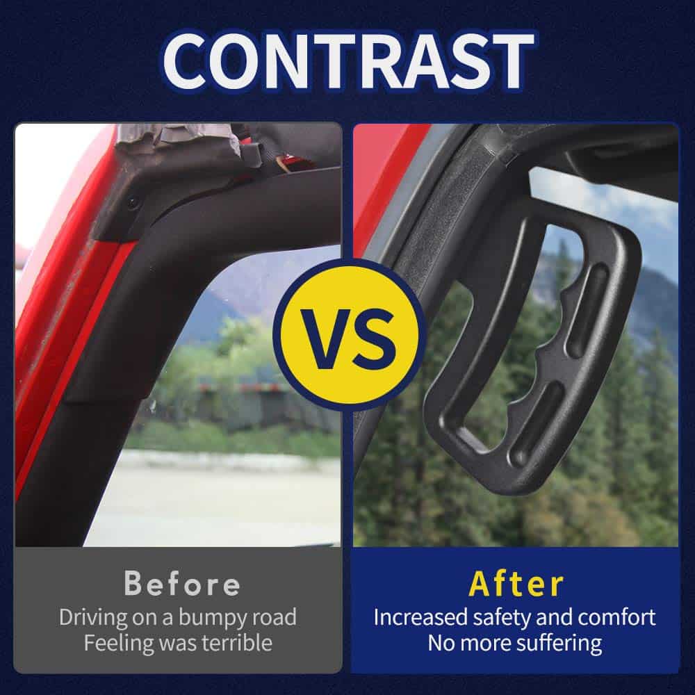 Kit de Manijas de Metal Negro Voodonala para Jeep JK - Imagen 4