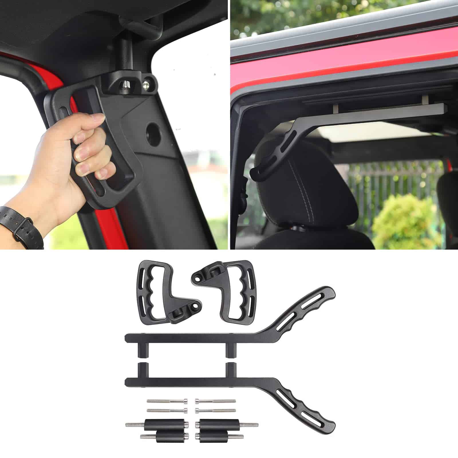 Kit de Manijas de Metal Negro Voodonala para Jeep JK