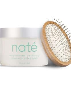 Mascarilla capilar con cepillo desenredante natú con aloe