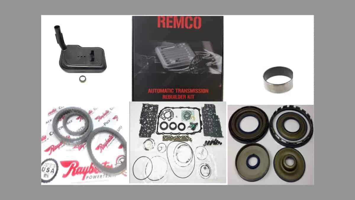 Kit de reconstrucción de transmisión gm 6l80 (06-up) con