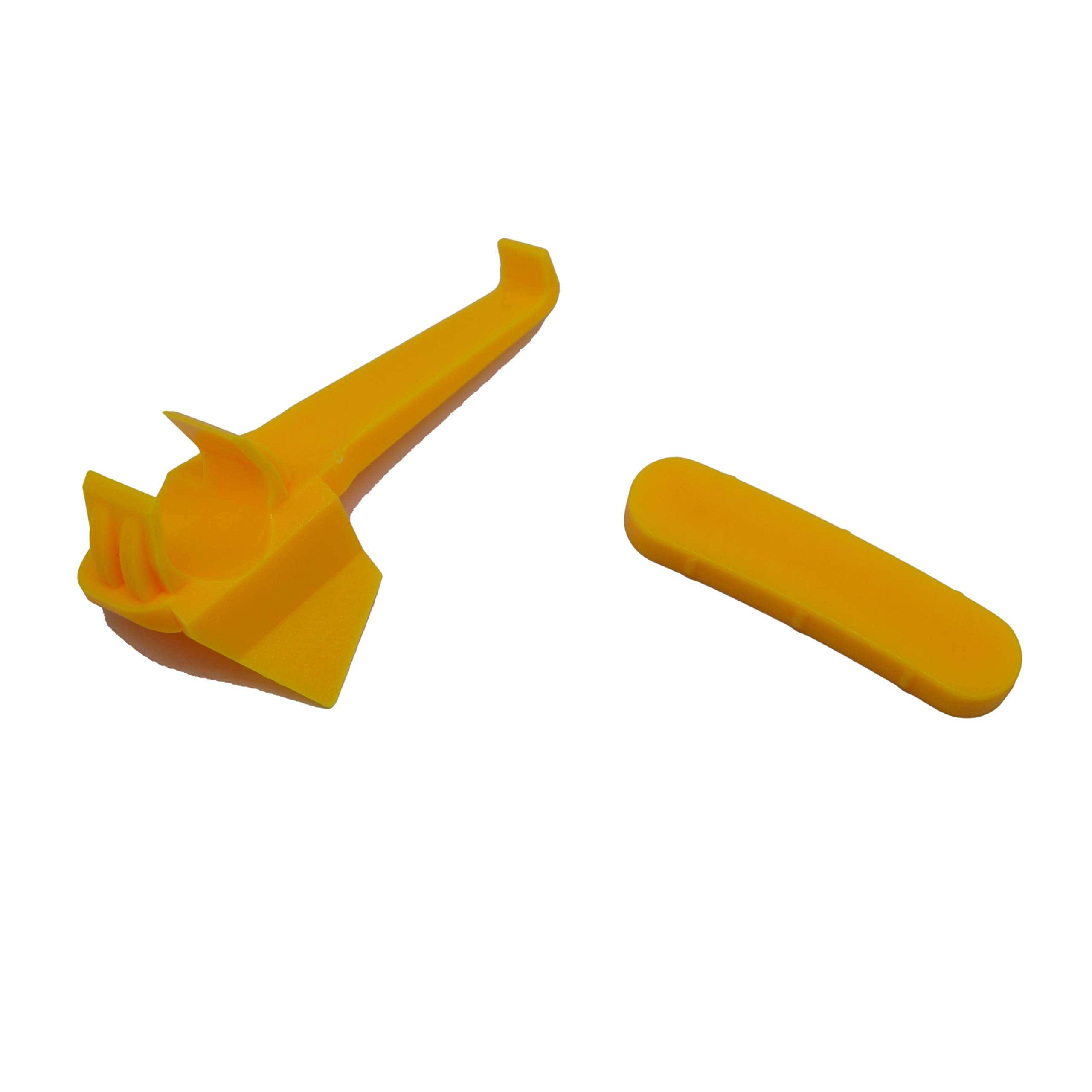 Inserto de plástico para cambiador de llantas, guardia de