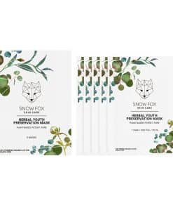 Mascarilla de Juventud Herbal Snow Fox con Producción de