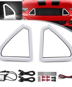 NJSBYL Luces LED DRL de Parrilla Delantera para 2015 2016