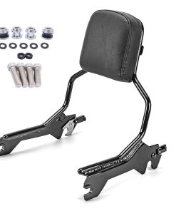 Wsays Pasajero Sissy Bar Respaldo con Almohadilla Altura