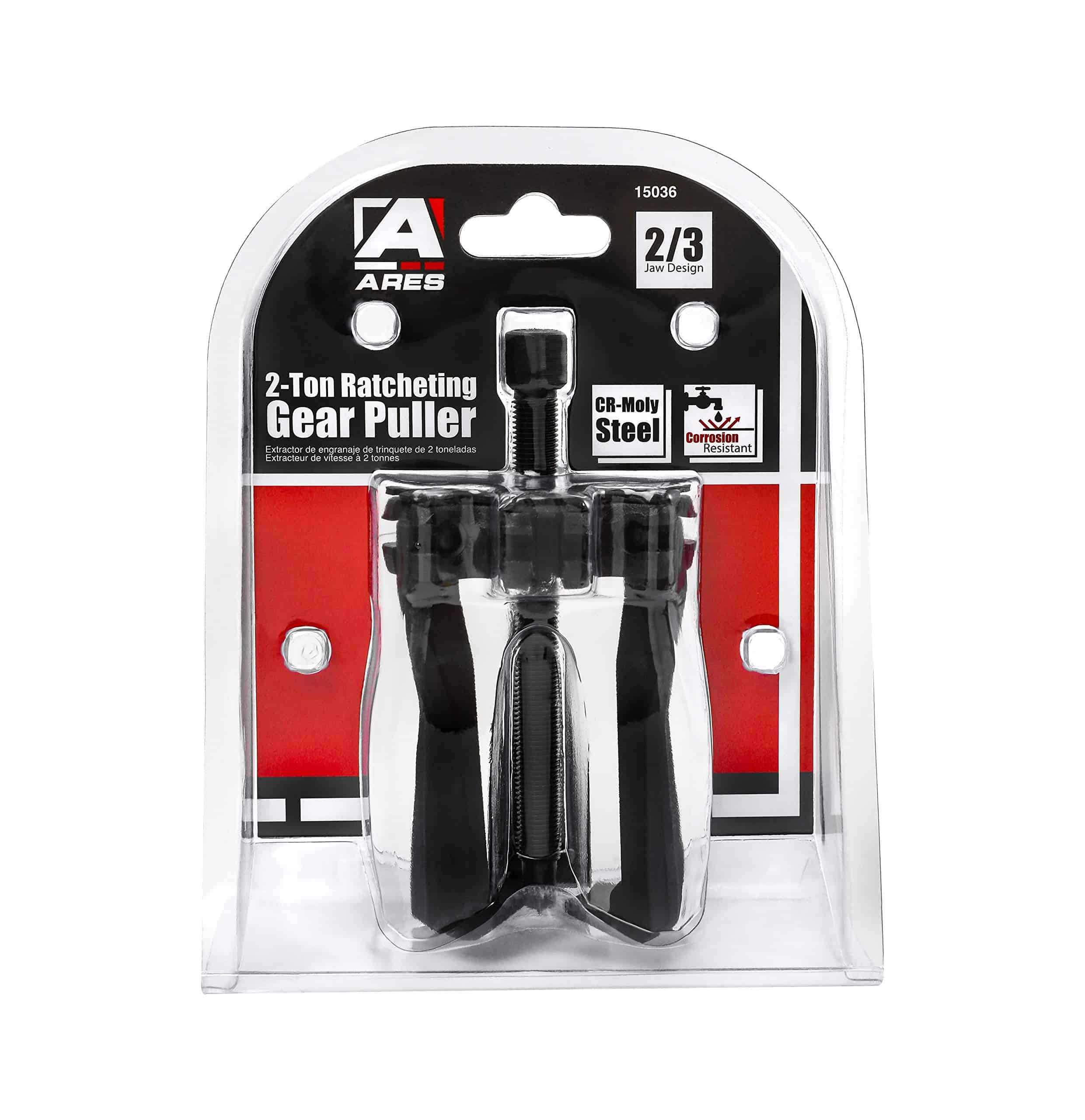 ARES 15036 - Extractor de Engranajes de Carraca Reversible - Imagen 7