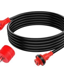 Cable de extensión para RV de 25 pies 30 amperios, Cable de