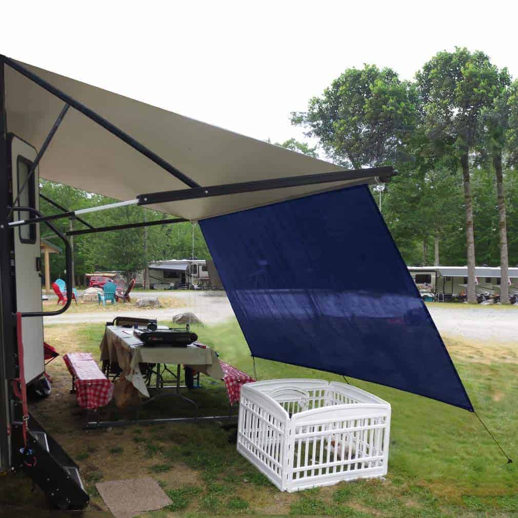Tentproinc RV Awning Sunshade Screen 8' X 15' 3'' (Ajuste - Imagen 3