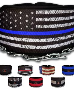 Cinturón de peso Fire Team Fit con cadena, -Azul