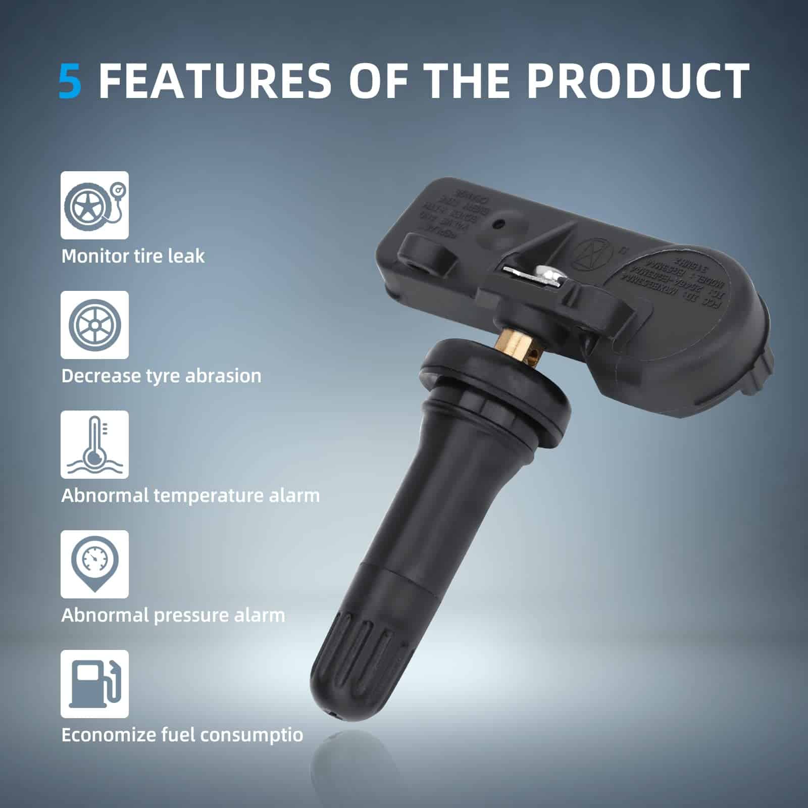 4 Pack 13586335 Sensor de Sistema de Monitoreo de Presión - Imagen 5