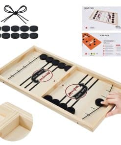 Juego de Puck Rápido Moopok - Juego de Mesa de Palomillas