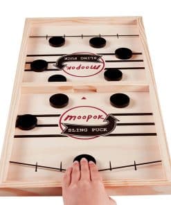 Juego de Hockey de Aire de Madera - Juego de Mesa de Hockey
