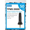 Riseuvo 50Pcs TPMS 20008 Sensor Válvula de Vástago de Goma