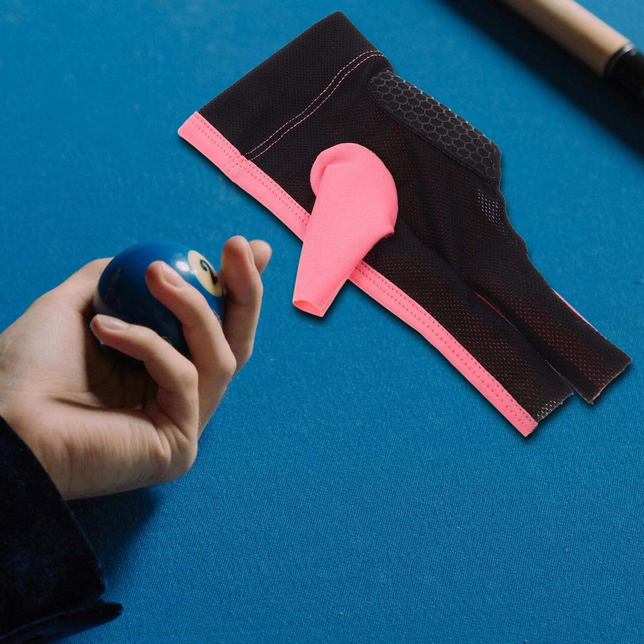 Guante de 3 Dedos Elástico 1PC para Jugadores de Billar - Imagen 5