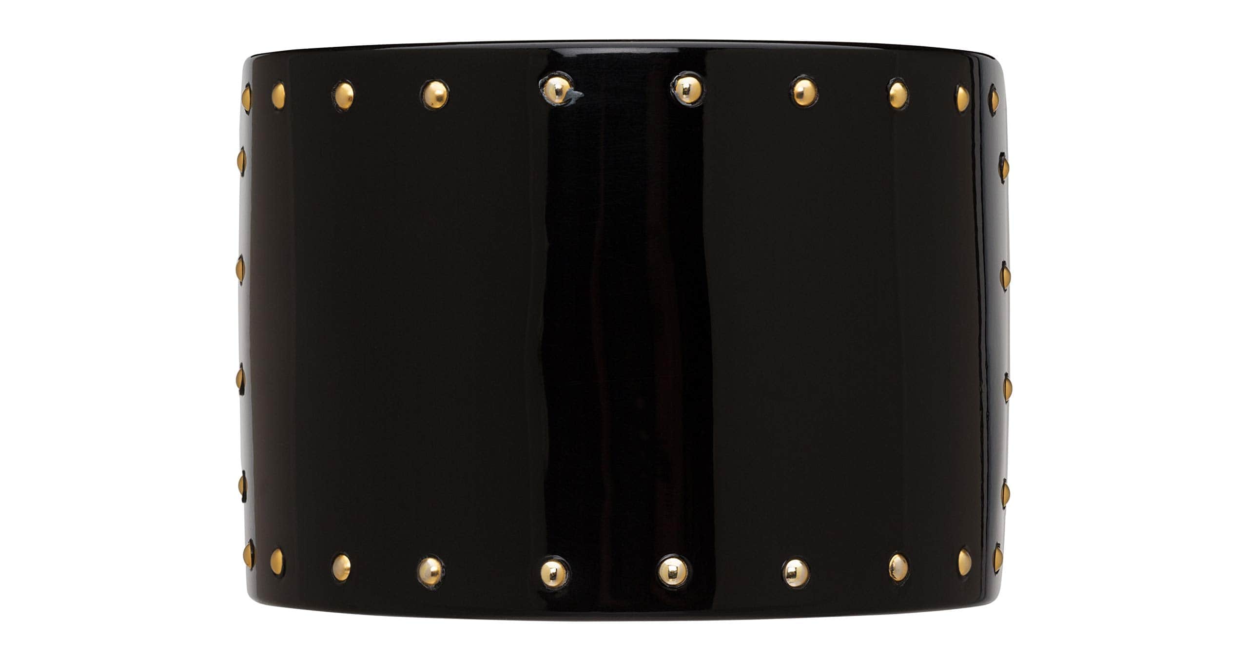 France Luxe Studded Ponytail Barrette, Negro - Imagen 3