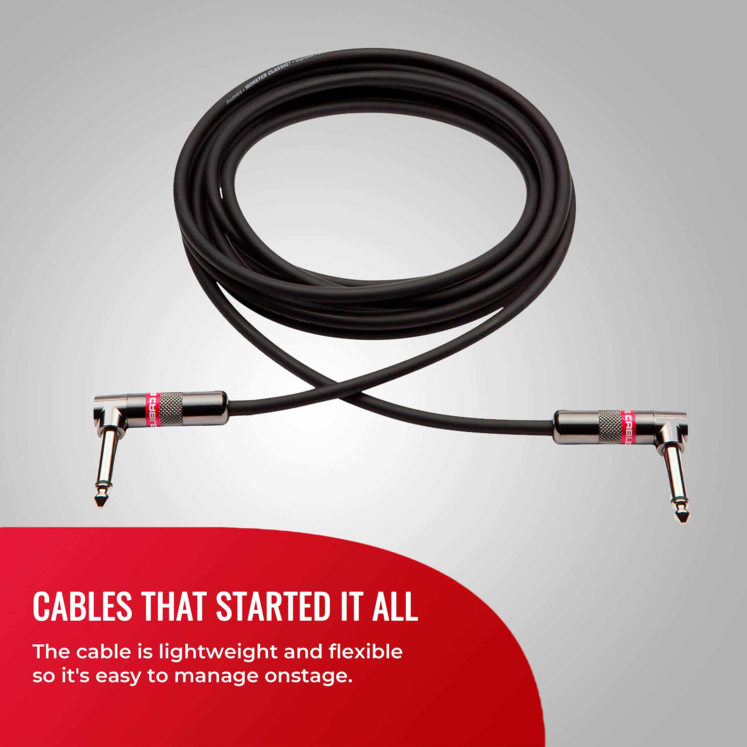 Cable de Guitarra Monster Prolink Classic Instrument - - Imagen 6