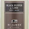 Gel de Baño St James of London Pimienta Negra y Lima, 16.9