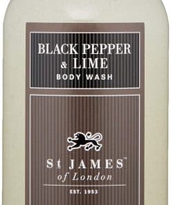 Gel de Baño St James of London Pimienta Negra y Lima, 16.9