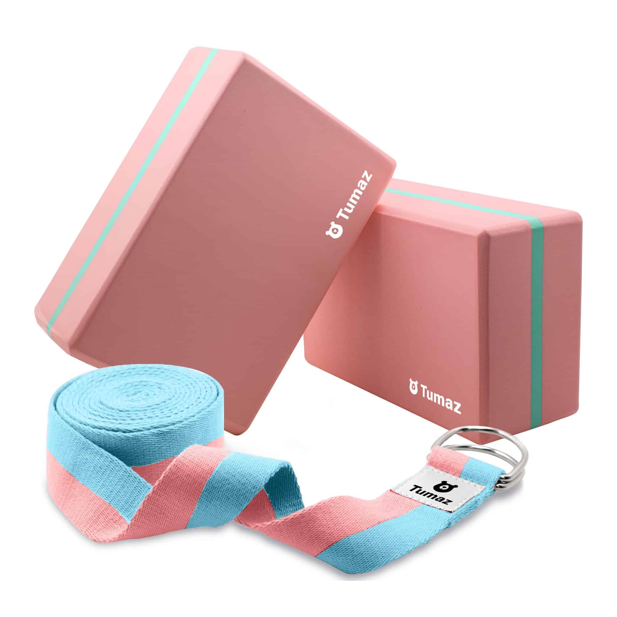 Set de Bloques de Yoga Tumaz, Alta Densidad/Ligero de