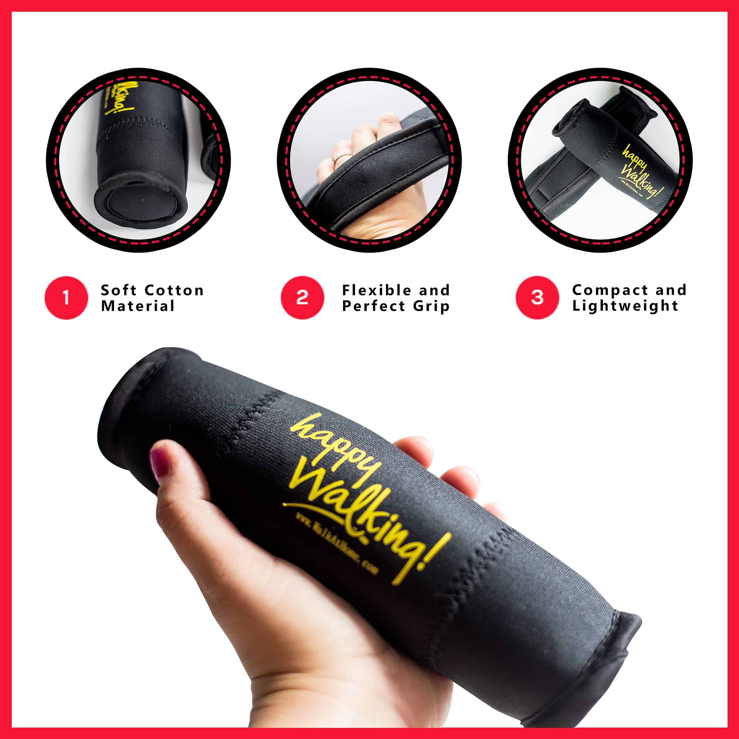 Conjunto de Pesas de Mano Walk at Home Happy Walking para - Imagen 6