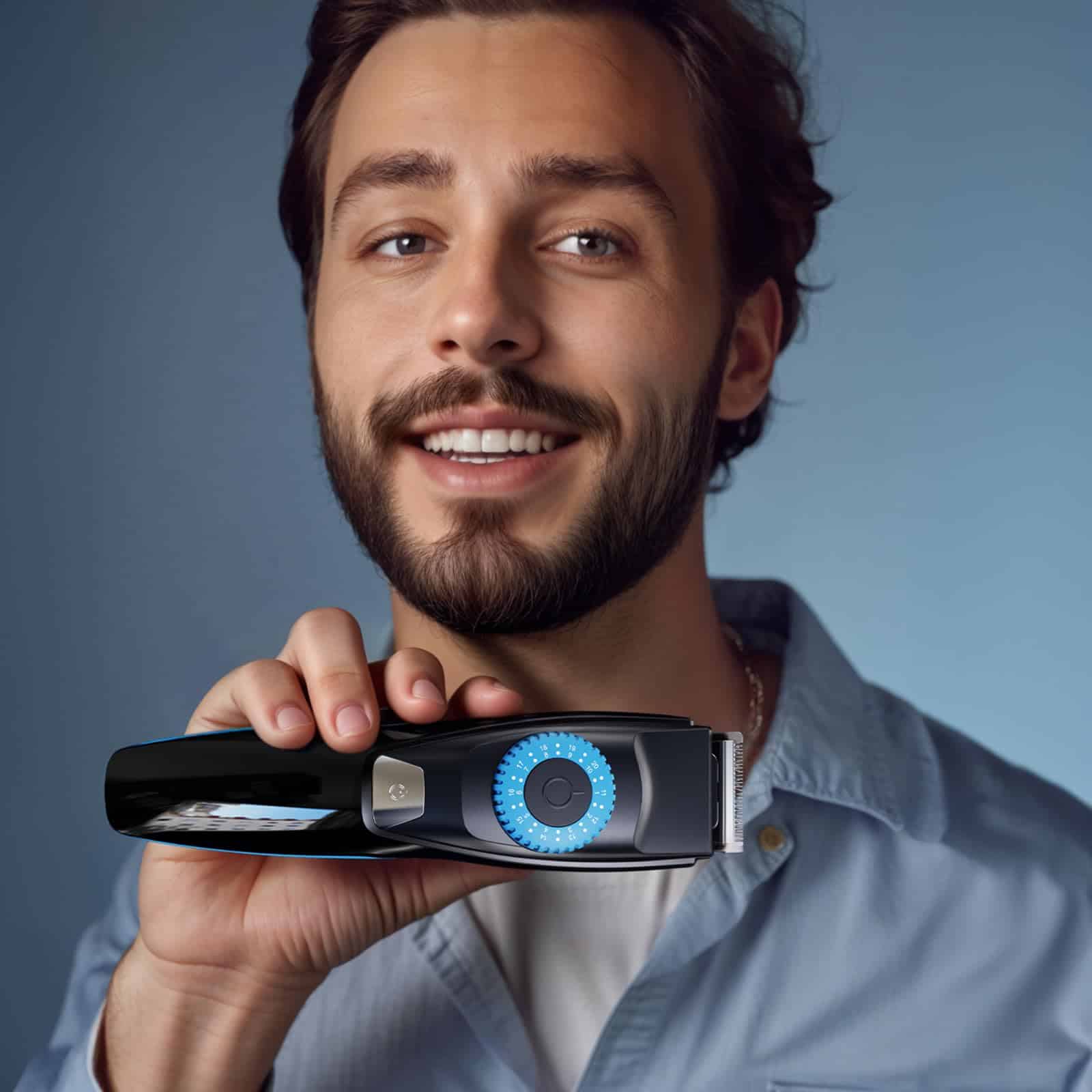 Recortadora de barba de precisión YABIFE 40 para hombres, - Imagen 9