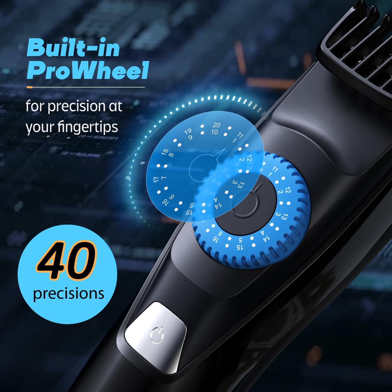 Recortadora de barba de precisión YABIFE 40 para hombres, - Imagen 4