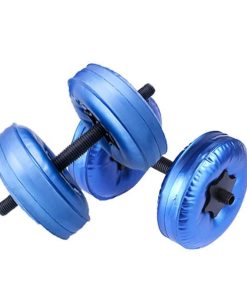 Set de 2 Pesas Ajustables Portátiles Rellenables de Agua