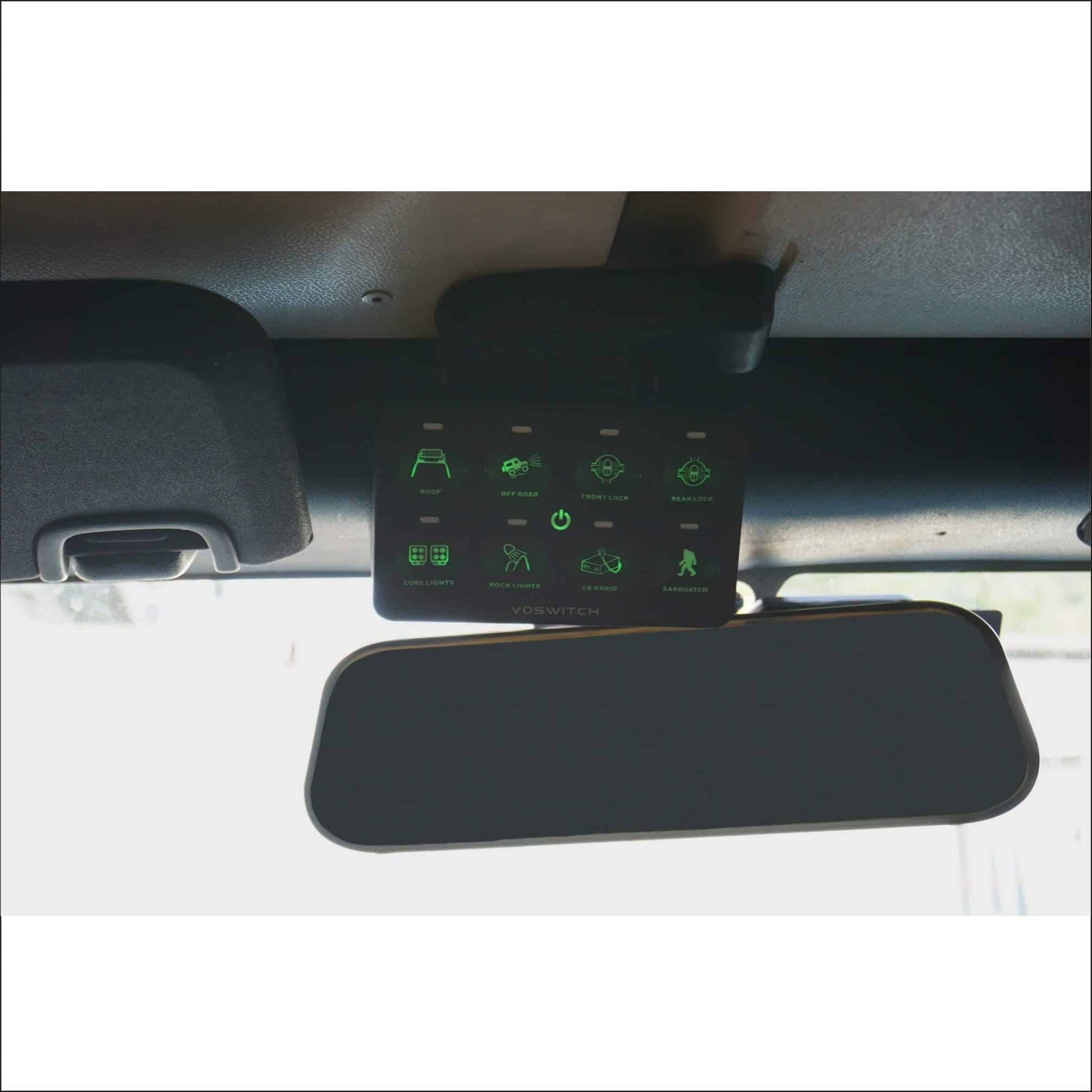 Panel de interruptores programable Voswitch JK100 para