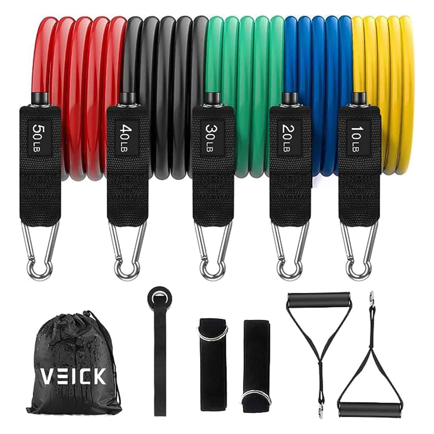 Bandas de Resistencia VEICK, Bandas de -Colorido