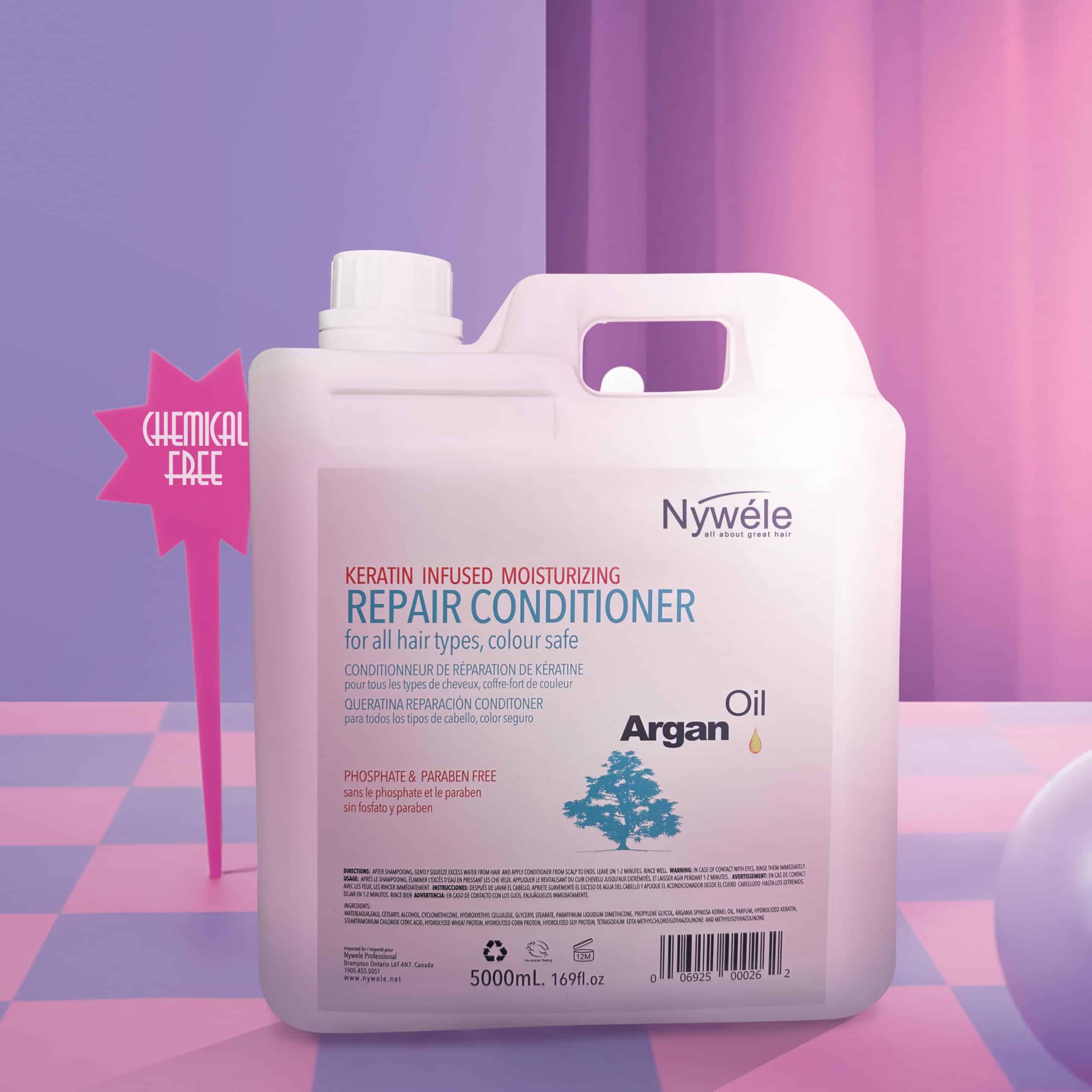 Acondicionador Nywele Argan Oil 5 Litros - Imagen 3