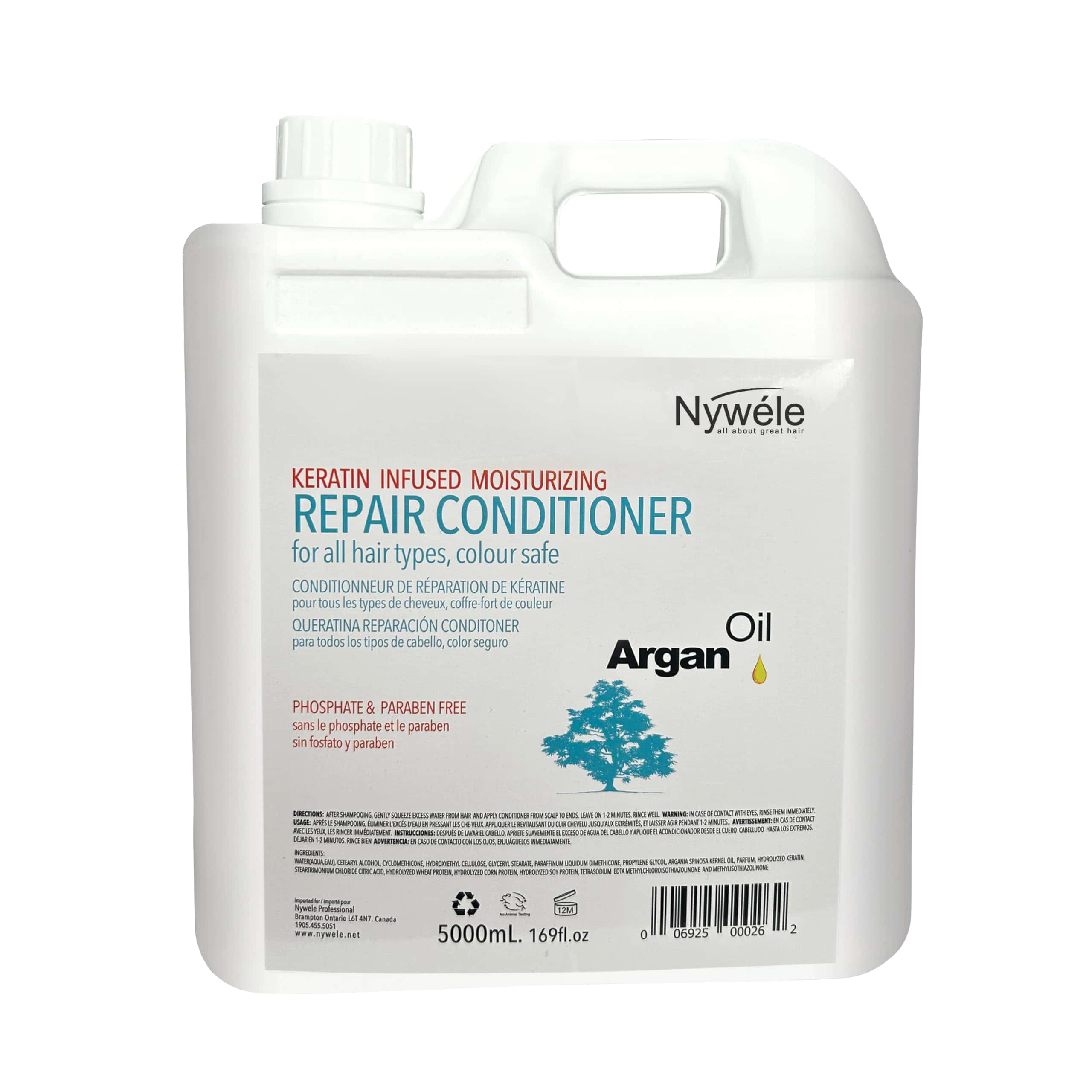 Acondicionador Nywele Argan Oil 5 Litros