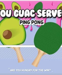 Juego de Tenis de Mesa de Aguacate Gift Republic You Guac