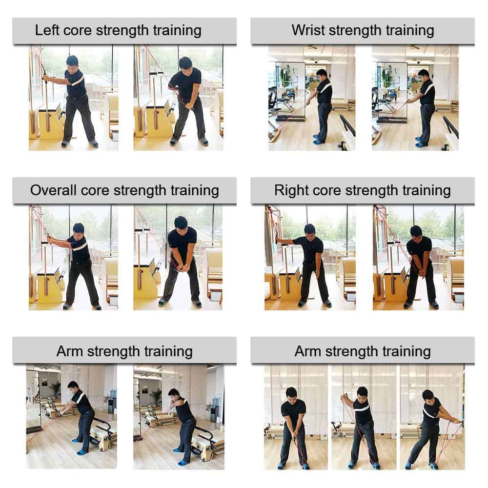 Banda de Resistencia Ejercitadora de Golf KIKIGOAL para - Imagen 6