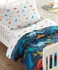 Wildkin Juego de Sabanas para Cama de Niño de 4 Piezas -